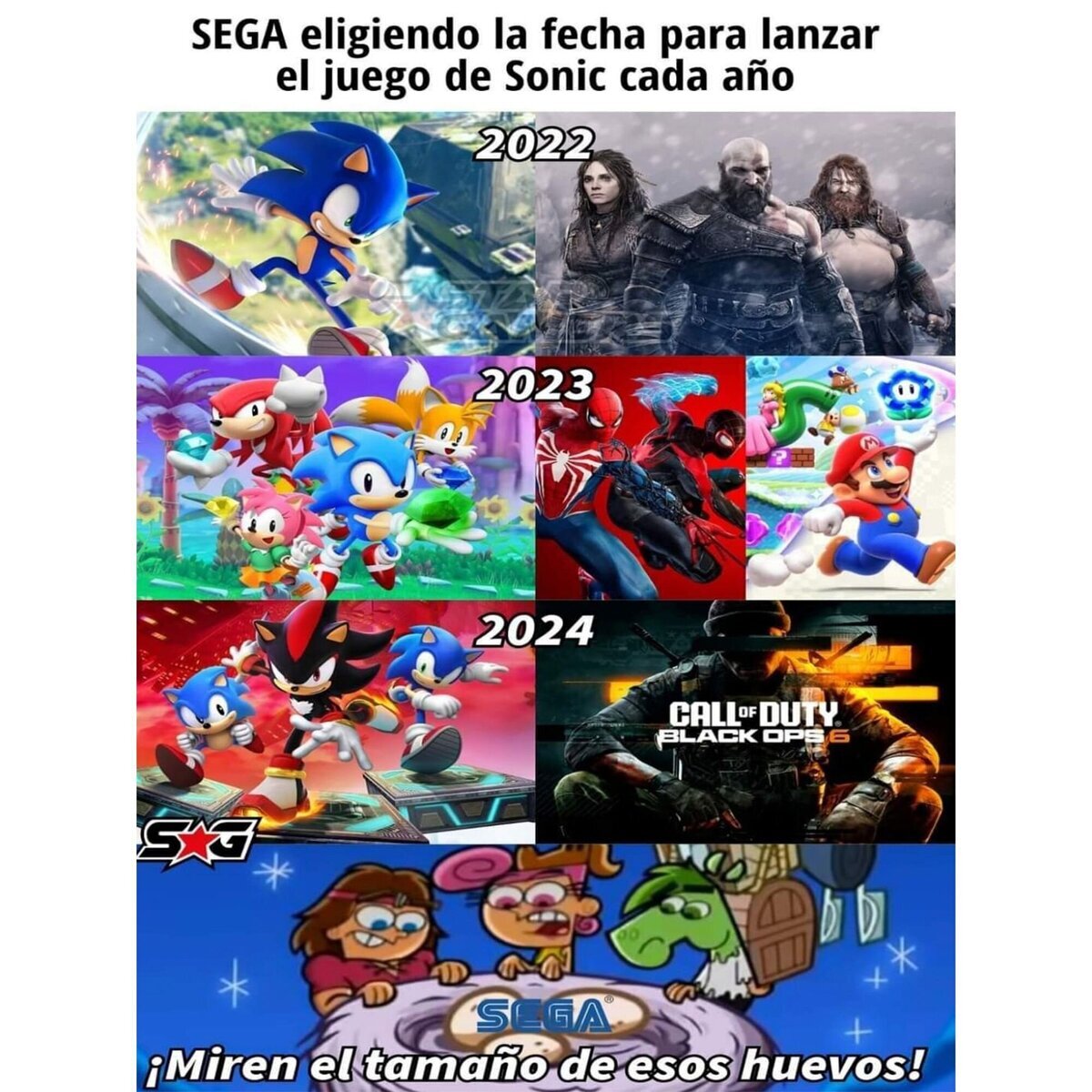Los huevos de sega