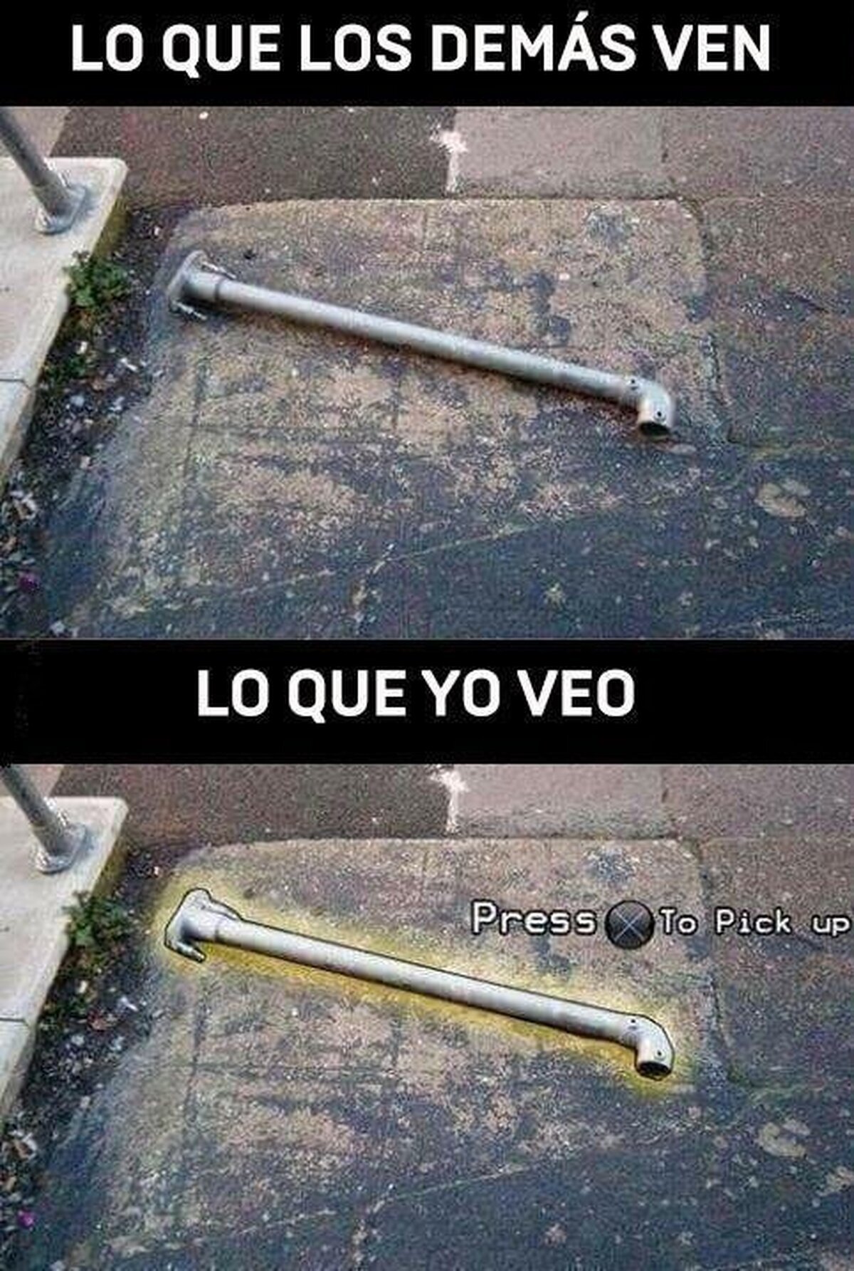 Con la percepción completamente rota