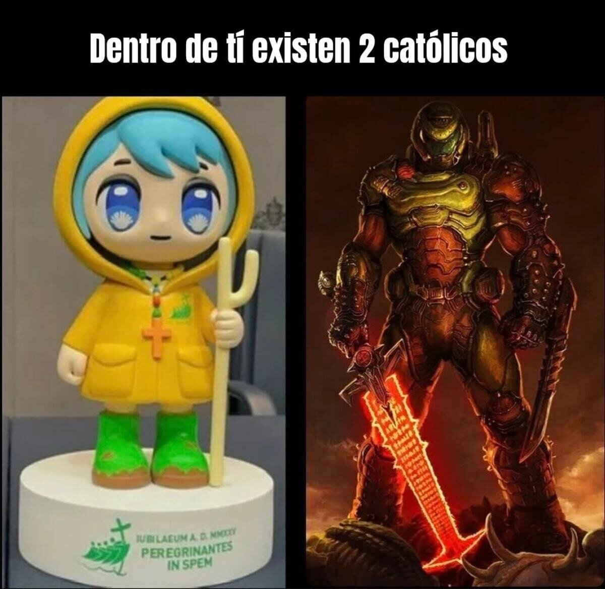 Los dos católicos dentro de mi