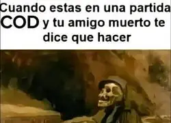 Consejos de un amigo muerto