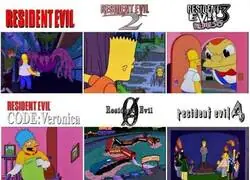 Resident Evil Simpsonizado