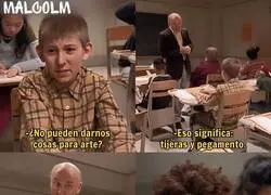 Una clase sin est&iacute;mulos de ningun tipo