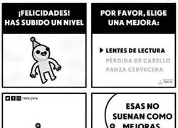 Subiendo nivel en la vida real