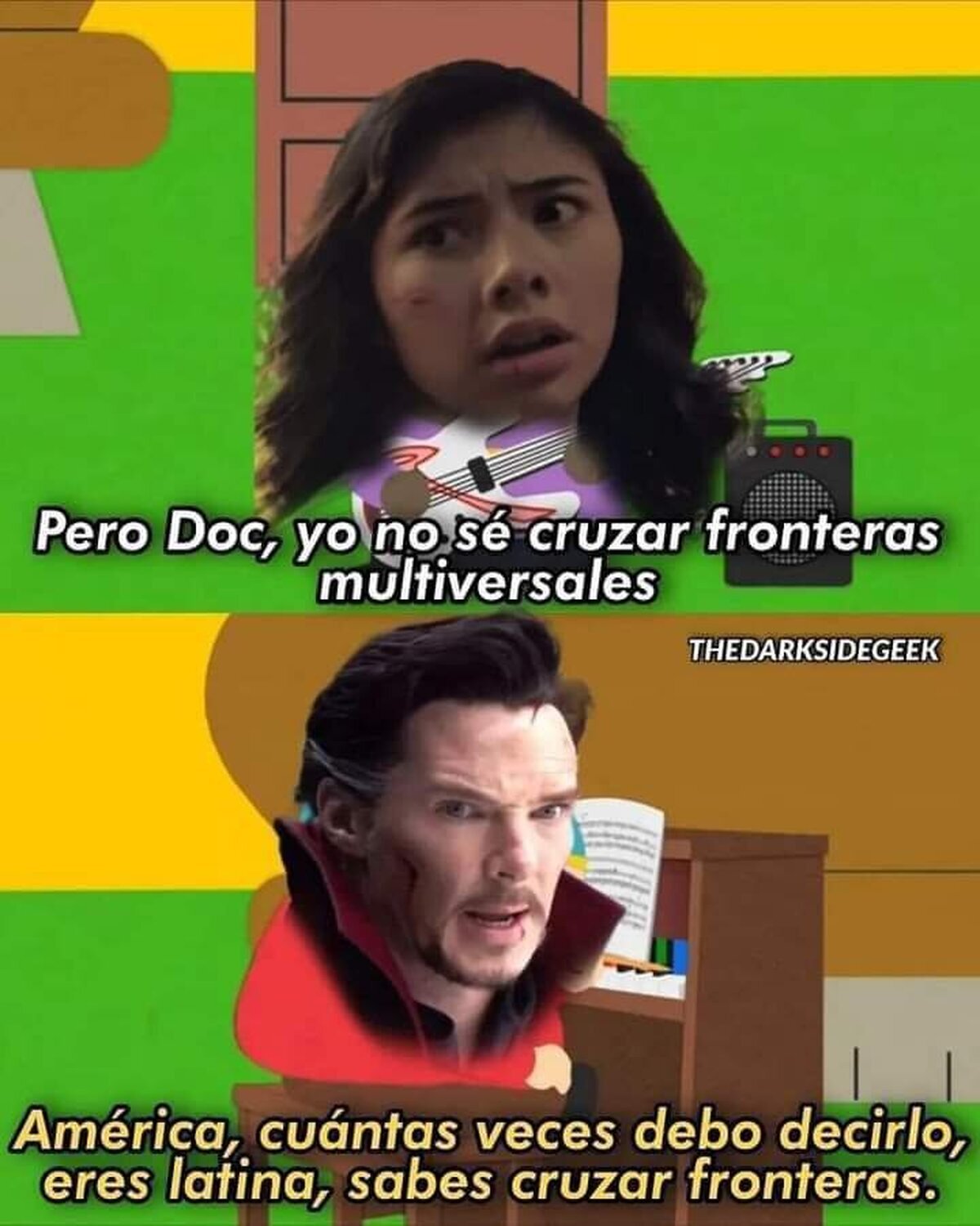 Tu estereotipos me enferman, pero tienes razon