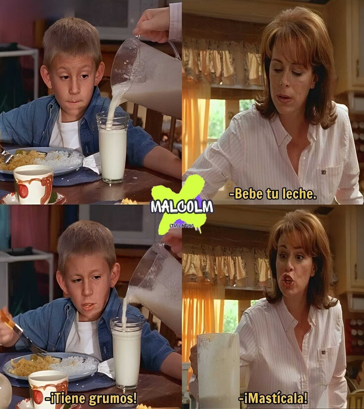 Mujer, esto es practicamente queso