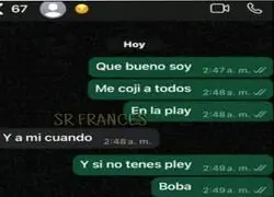 Que mujer tan lenta...