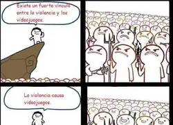 La violencia causa videojuegos