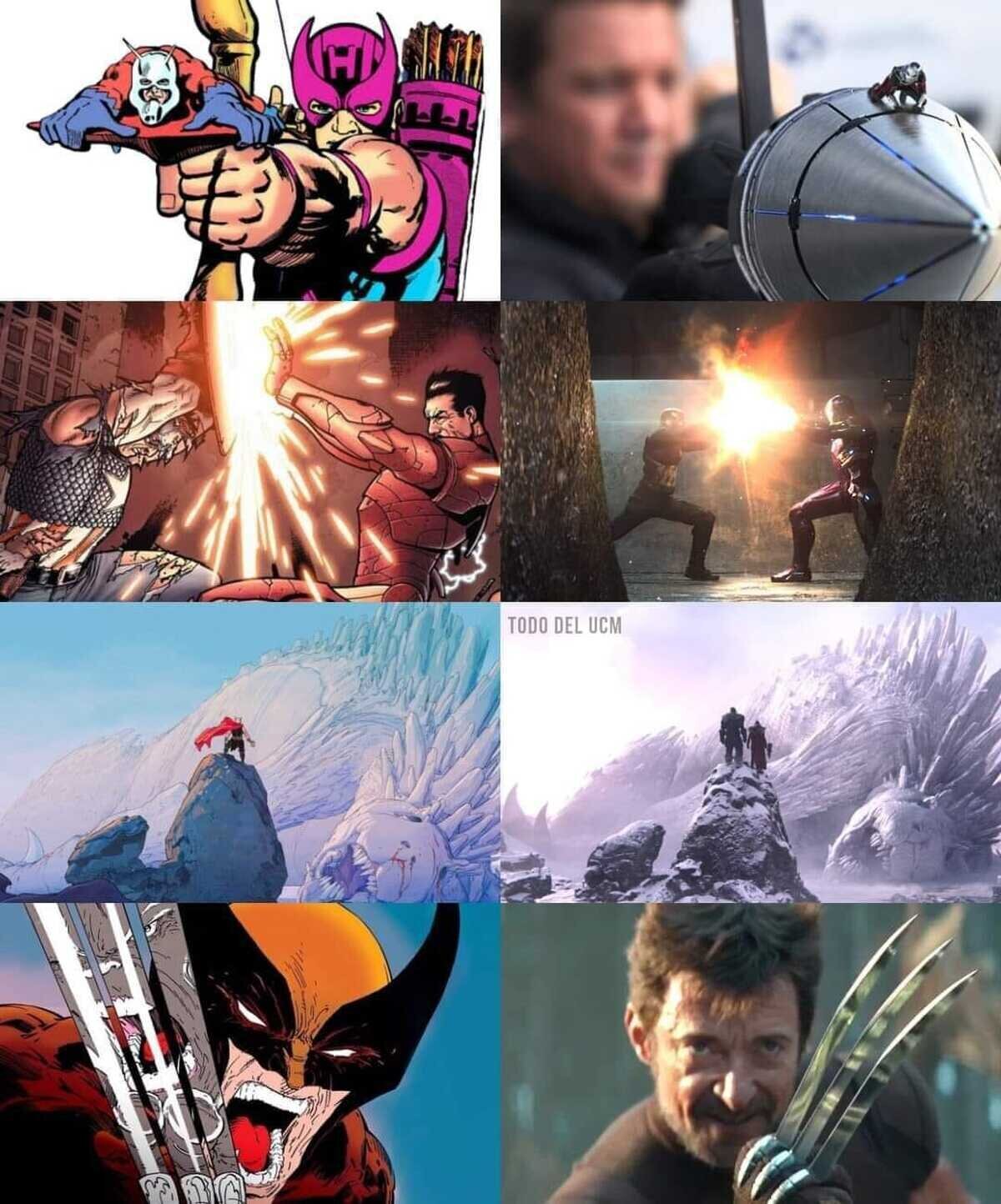 Cómo en los cómics