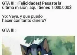 El dinero en GTA III