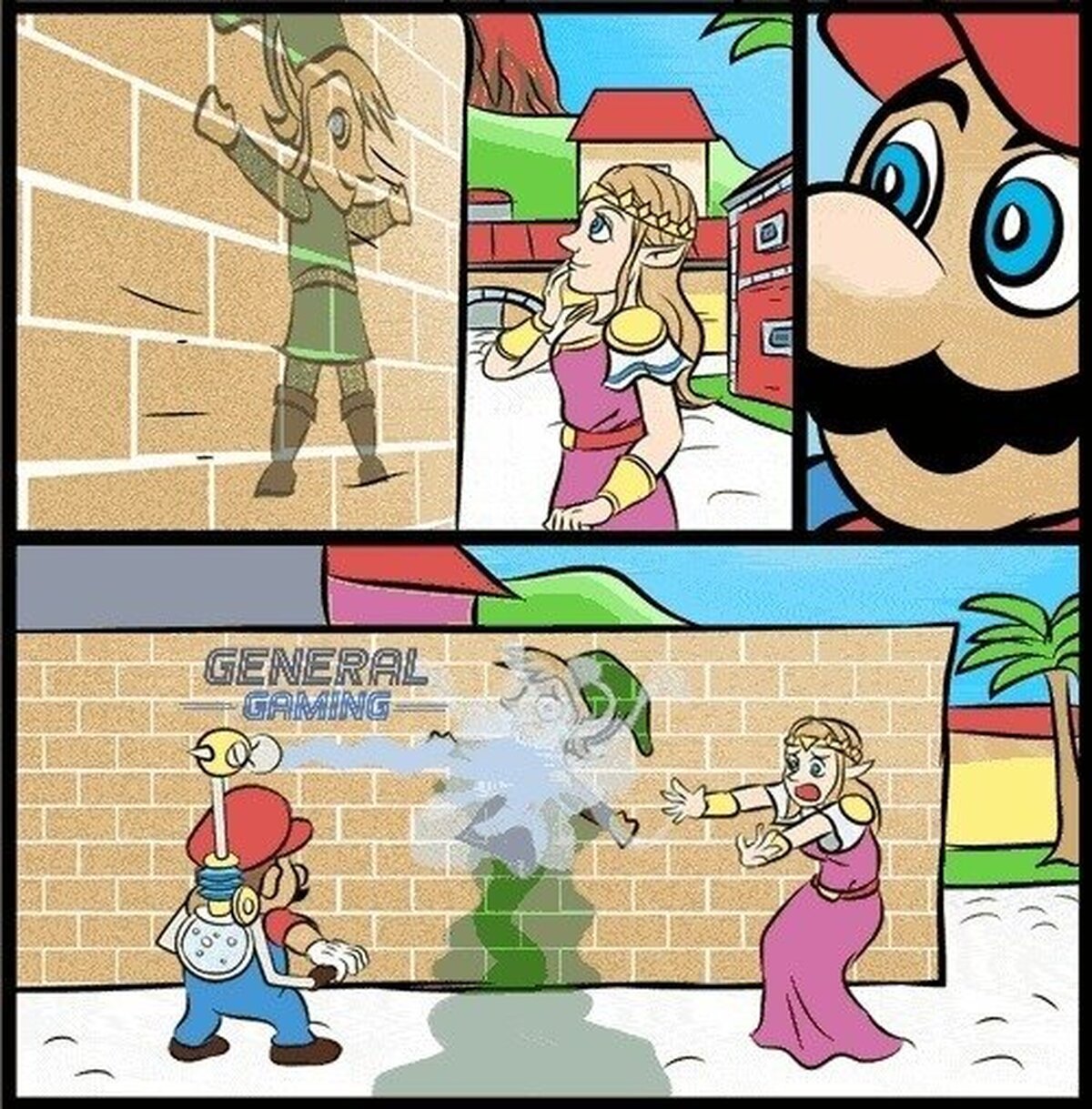Cuando Sunshine se junta con A Link Between Worlds