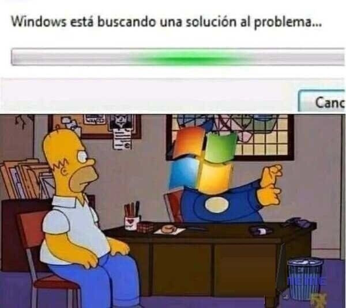 Si, buscando el problema...