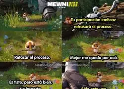 The Wild Robot poni&eacute;ndose cursi... y dando en el clavo