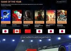 Jap&oacute;n arrasa en The Game Awards