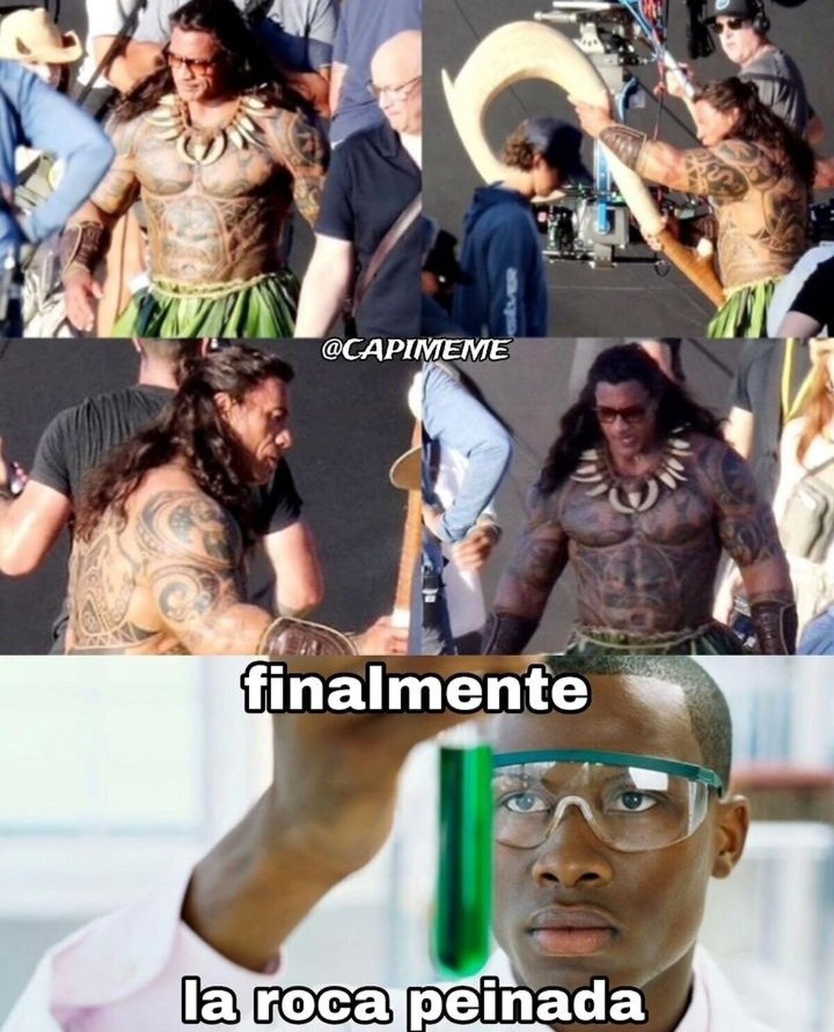 Aunque yo lo conocí en El Rey Escorpión...