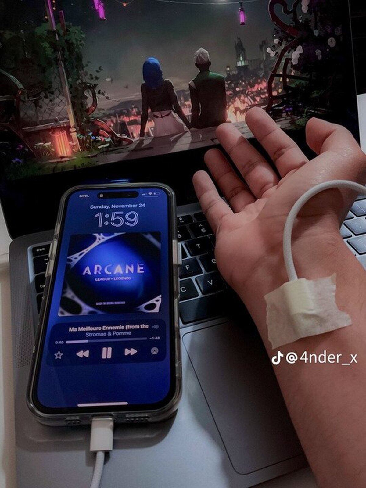 Yo viendo el final de Arcane con este Soundtrack..