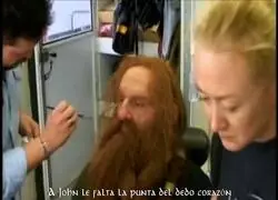 La broma del Actor de Gimli en el set del Se&ntilde;or de los anillos