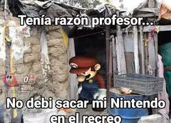 Hay que concentrarse en la escuela