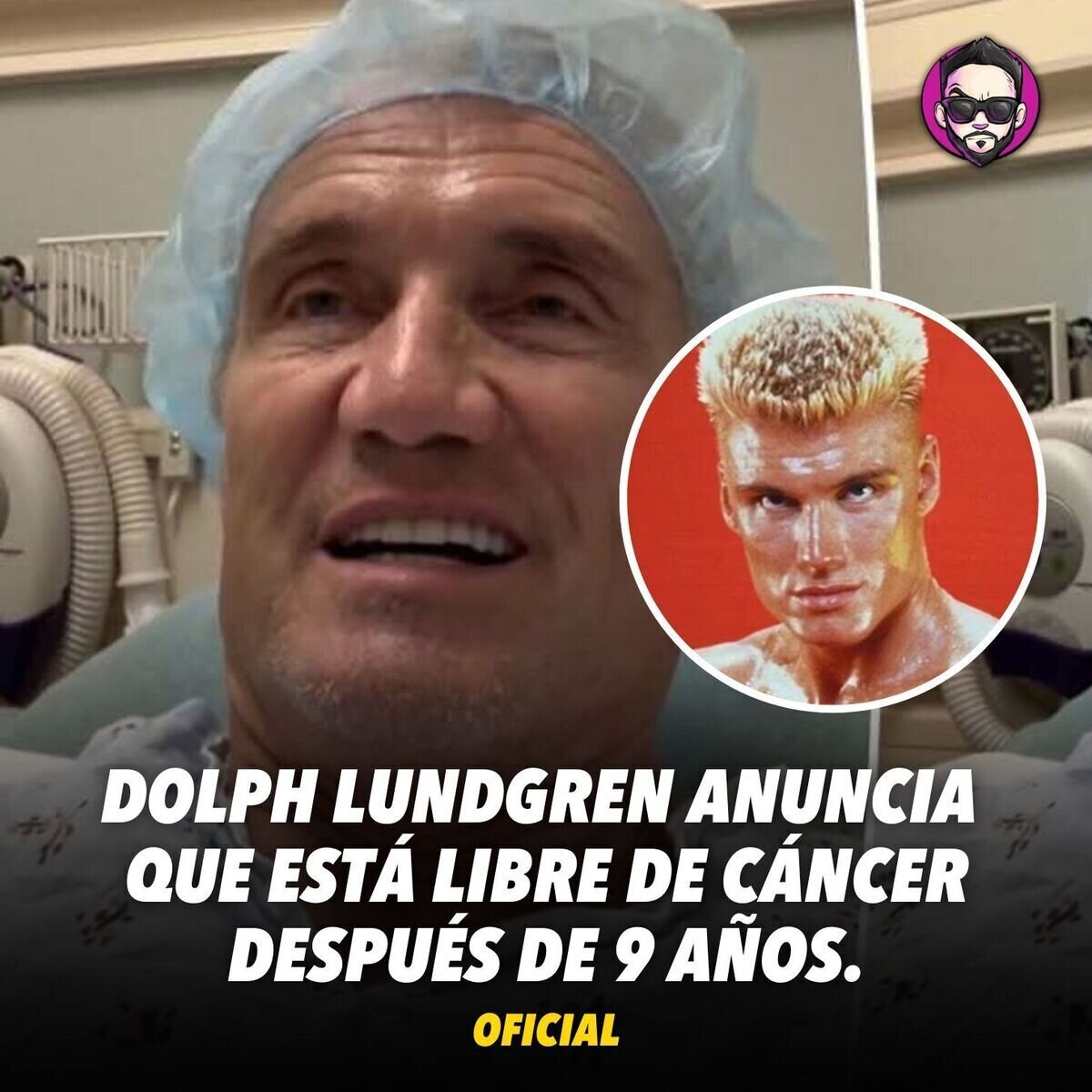 ¡Dolph Lunger ganó su batalla contra el cancer! No esperaba menos de Ivan Drago.