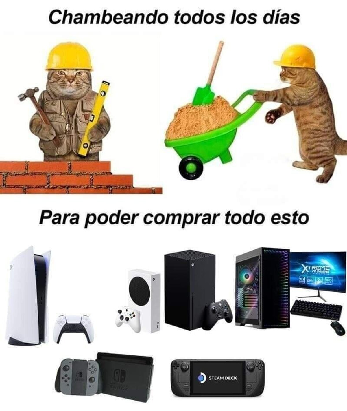 El trabajo de hoy por la necesidad de mañana