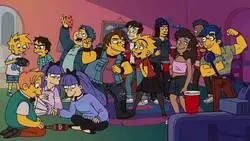 Incre&iacute;ble como ha cambiado el chiste del sofa de los Simpsons