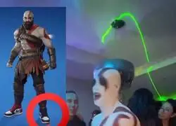 Tremendos kicks tiene el Kratos