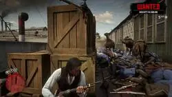 Incre&iacute;ble &aacute;ngulo de c&aacute;mara en el Red Dead