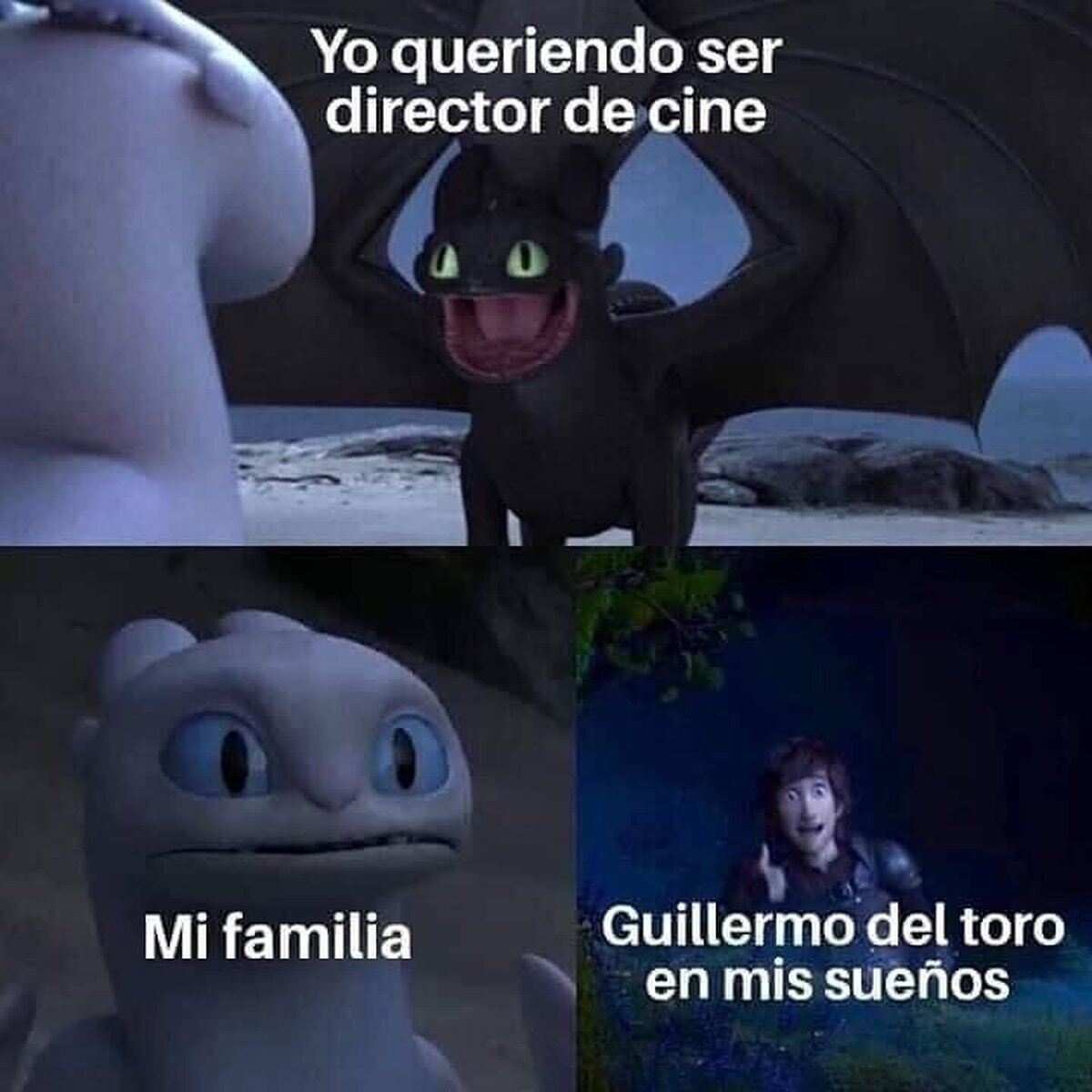 Él sí que me apoya