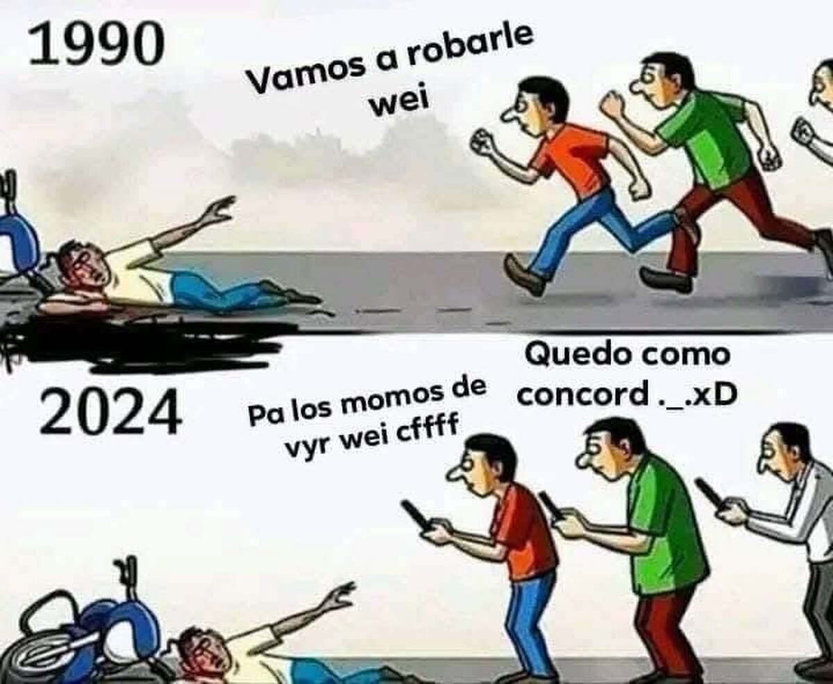Quedó como Concord Jajajaja