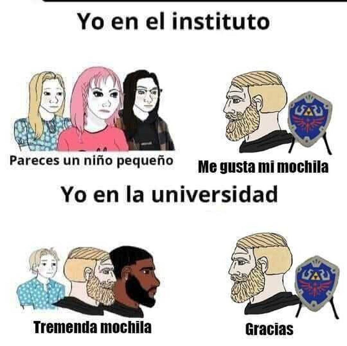 Que mochila más molona