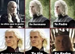 Qu&eacute; complicado es hacer esto con los Targaryen...