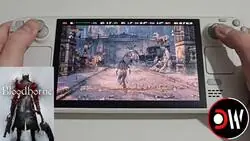 Bloodborne desde Steam Deck. Es muy real