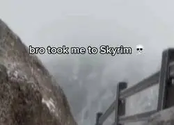 Tal que as&iacute; recuerdo Skyrim