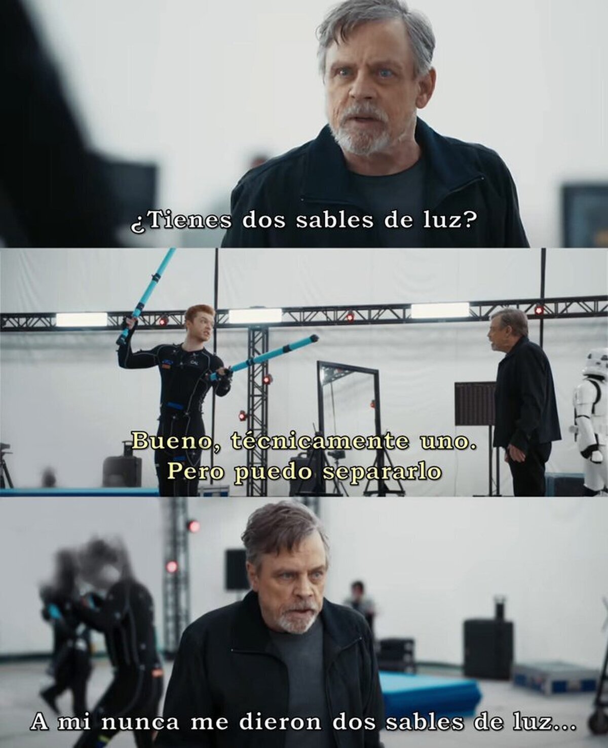 Cal Kestis se encuentra con Luke Skywalker