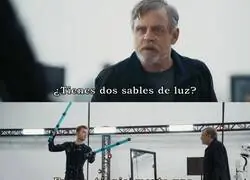 Cal Kestis se encuentra con Luke Skywalker