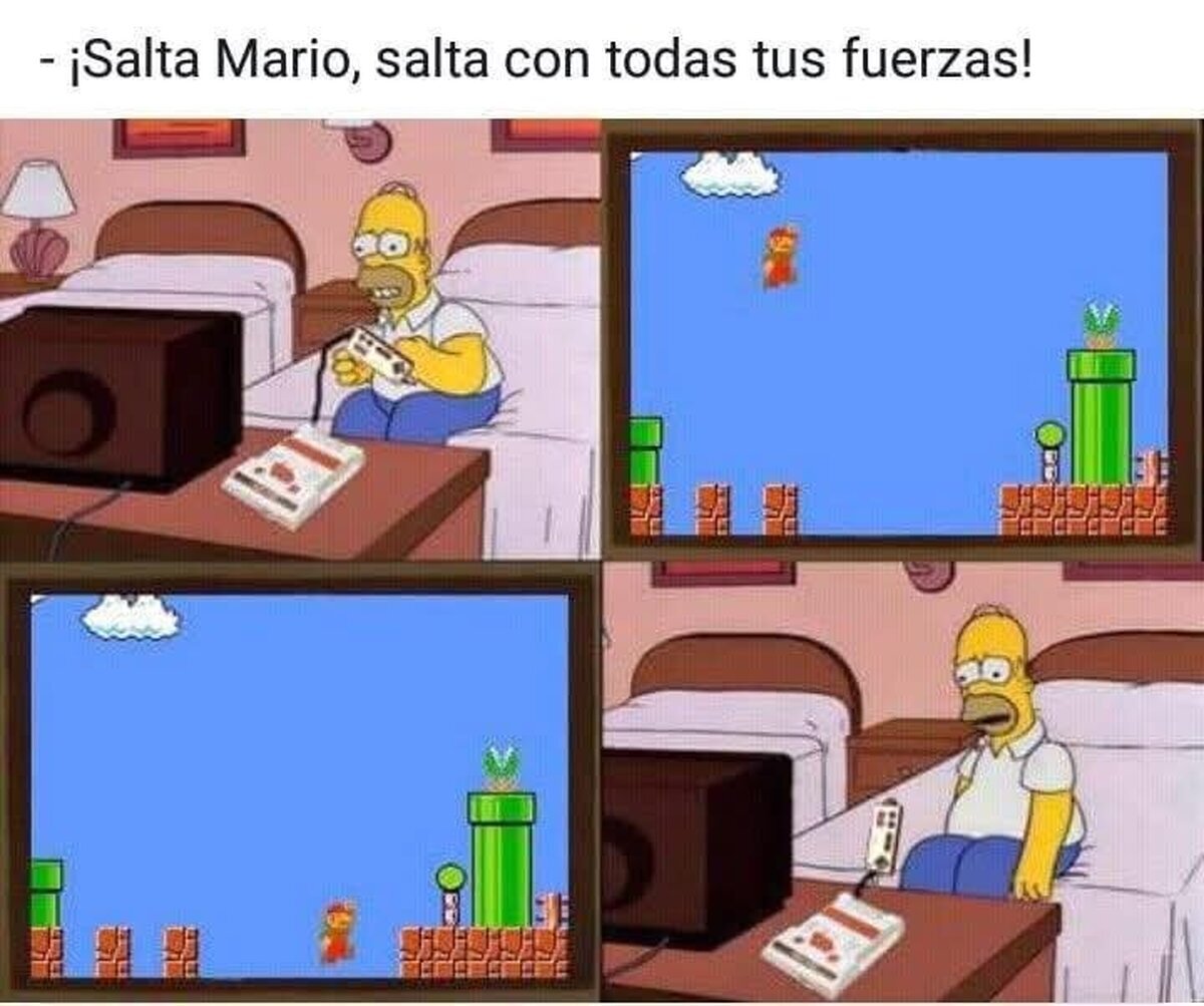 Ese salto necesitaba un Yoshi