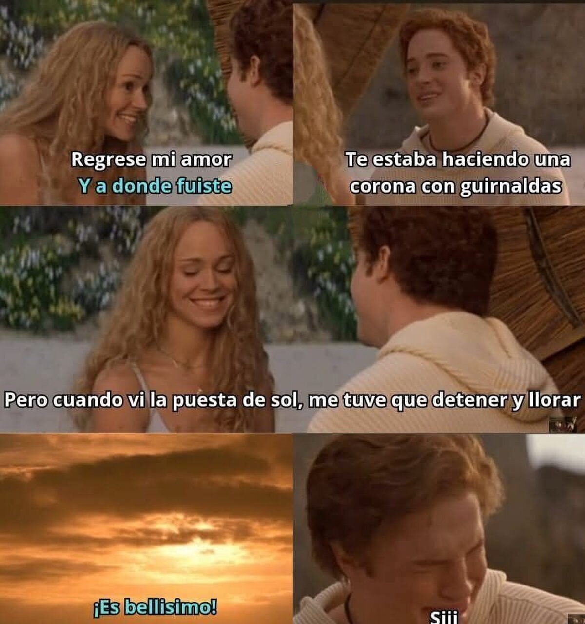 Que peliculón, por dios
