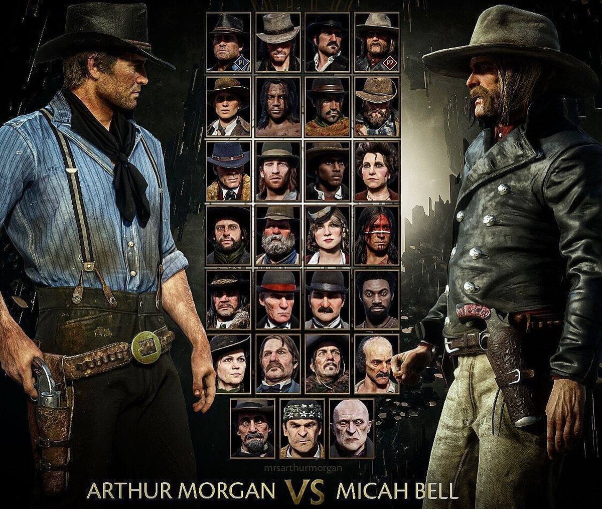 ¿Imaginas un juego de pelea basado en Red Dead?