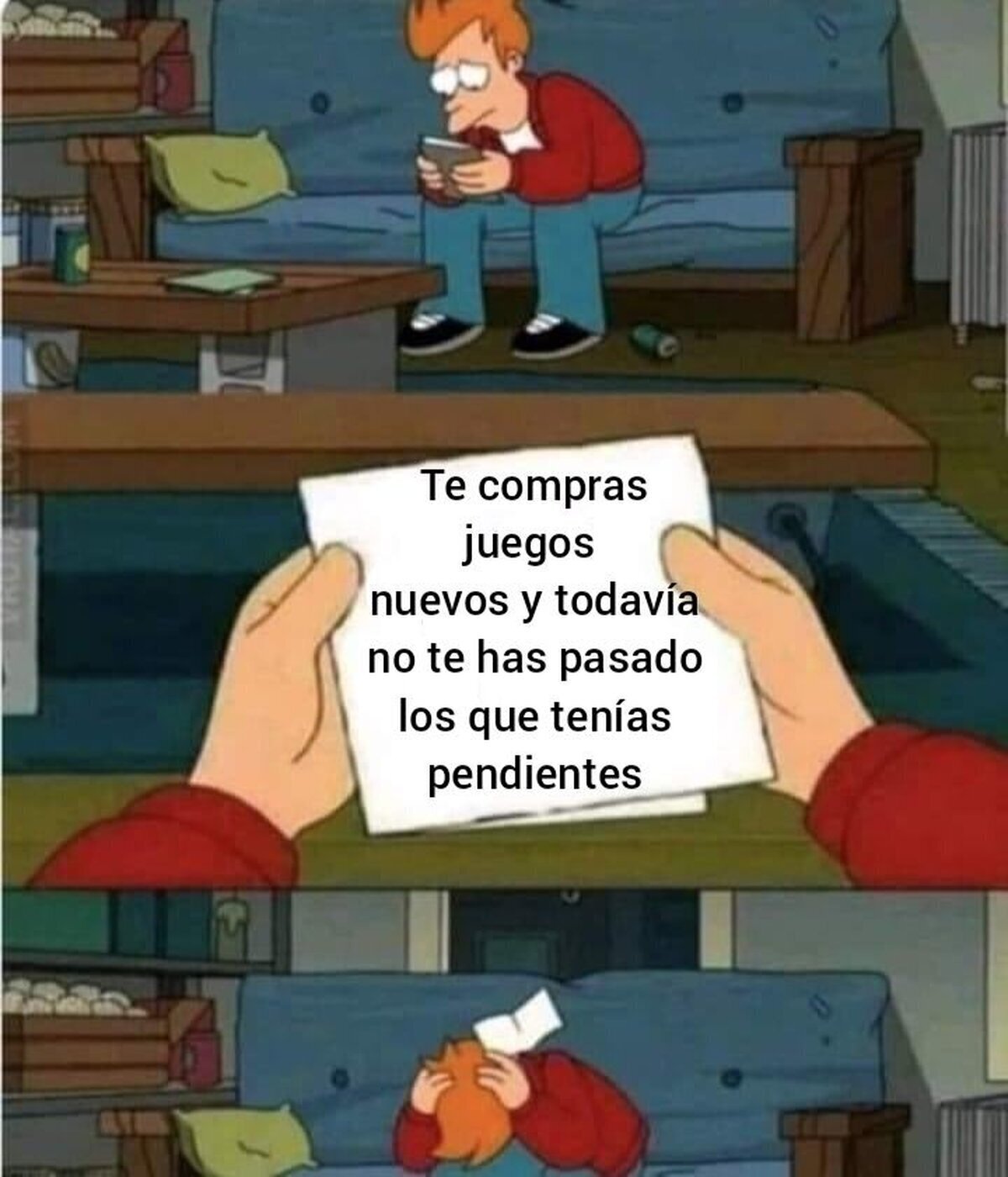 Pero no es mi culpa...