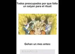 Ocupado en sus cosas