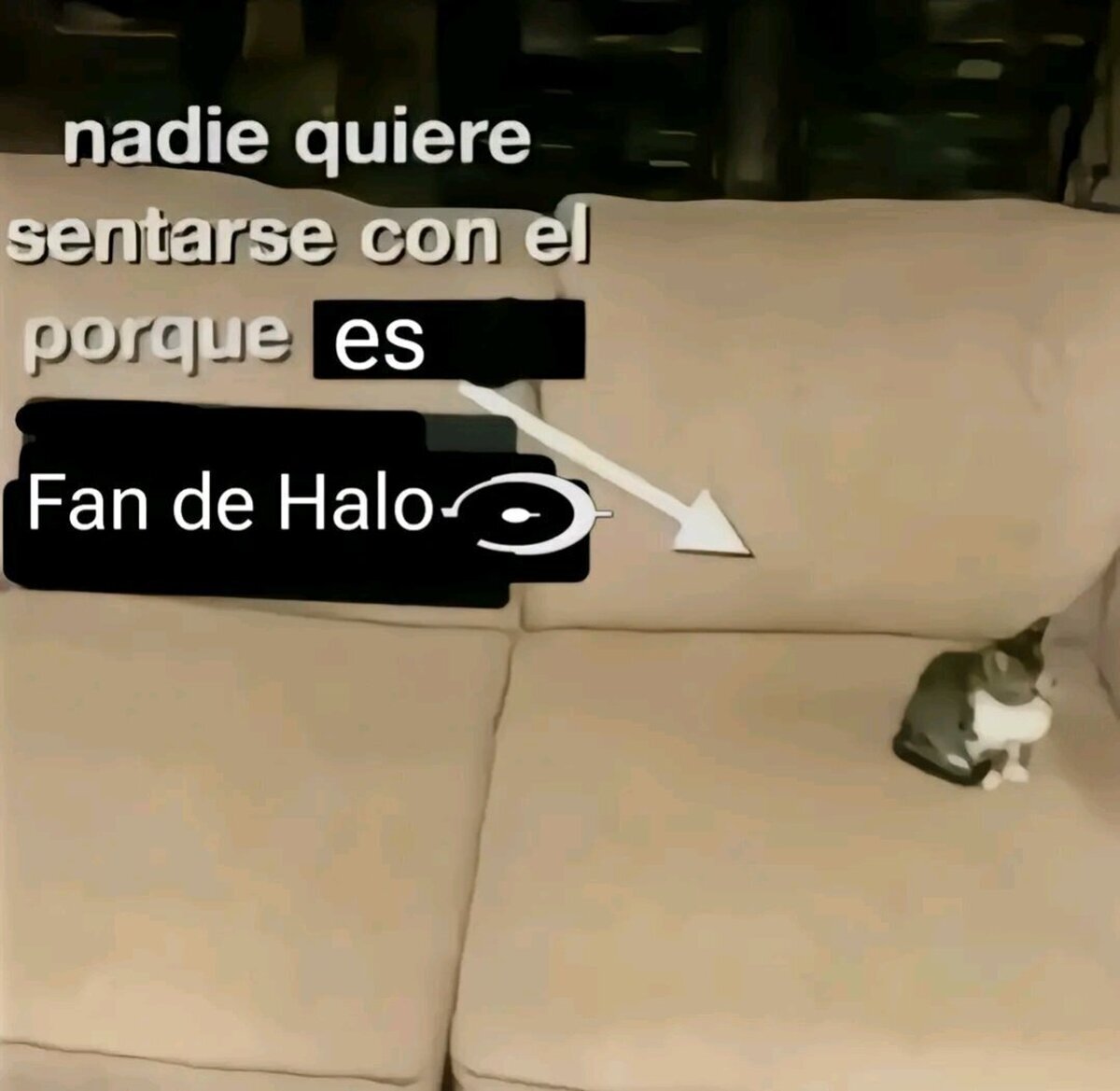 Es un tipo pesado