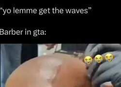 As&iacute; que este era el truco que usaba el barbero del San Andreas