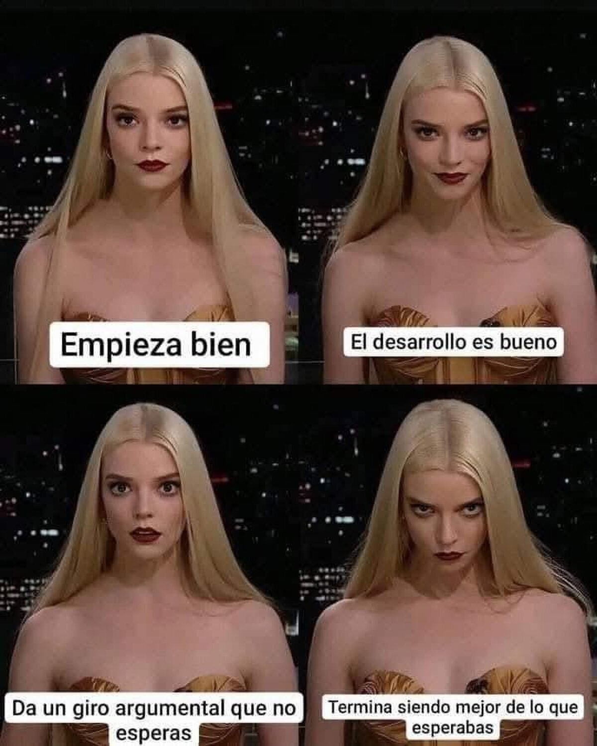 Una película que haya seguido este hilo...