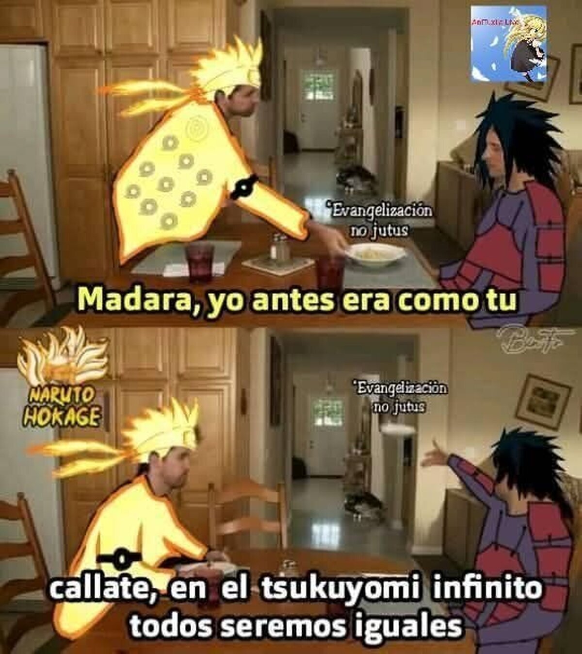 Esa frase no funciona con todos, Naruto