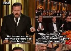 Este burn de Ricky Gervais...