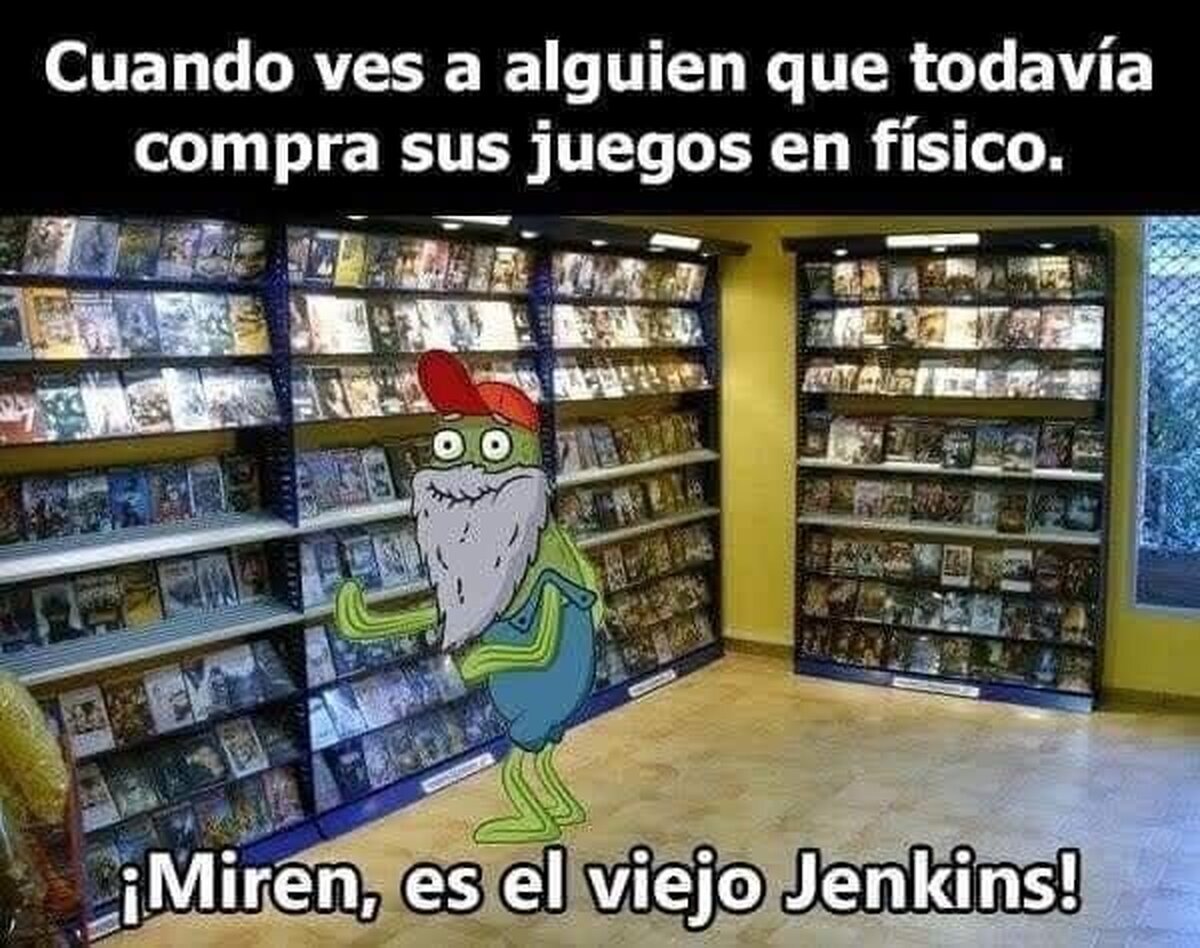 Al menos es dueño de sus juegos...