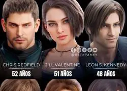 La edad en la actualidad de los protagonistas de Resident Evil