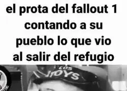 Lo primero que vi&oacute; el morador del refugio