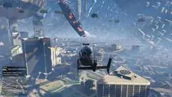 El Mod de GTA Online que pone el mundo patas arriba... literalmente.