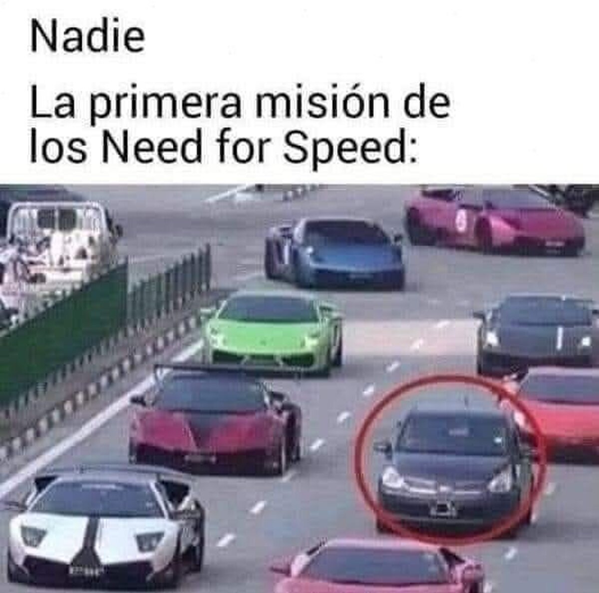 La primera mision del NFS