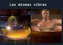 En una ba&ntilde;era calentito